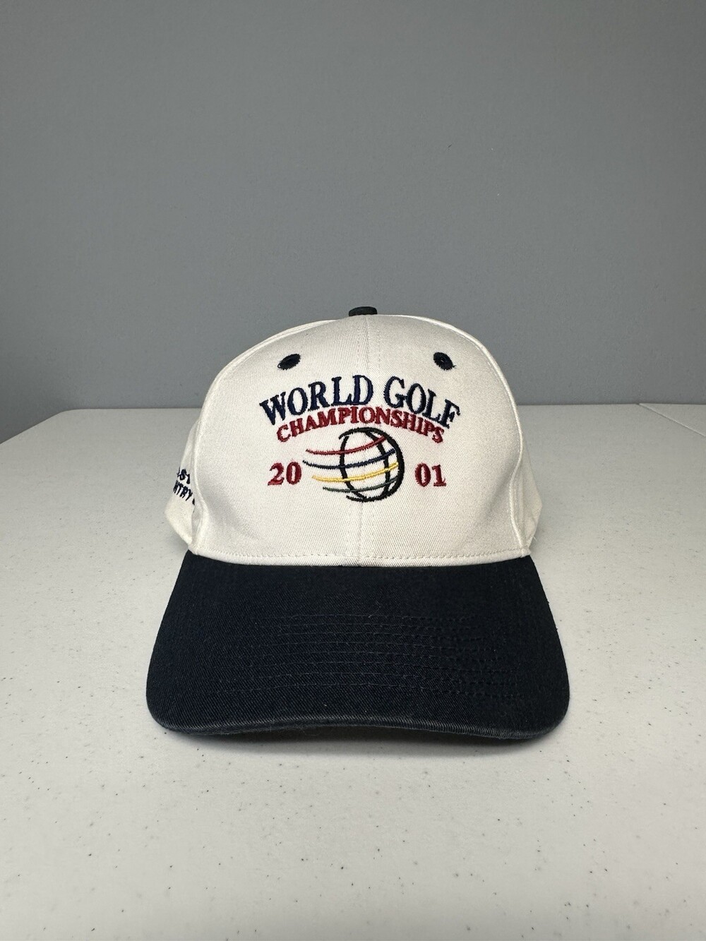 Vintage PGA ‘01 World Golf Championships Hat, Y2K, Firestone Adjustable Golf Cap